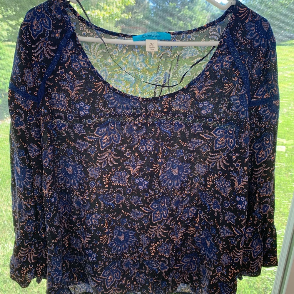 Francesca patterned shirt